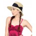 Sun Straw Hat for  Girls Travel Wide Brim Packable Beach Cap  eb-52799849